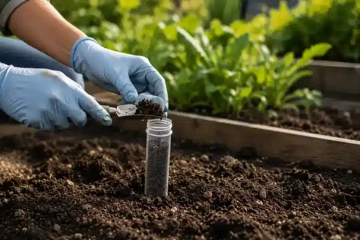 Bodem testen voordat u een moestuin aanlegt